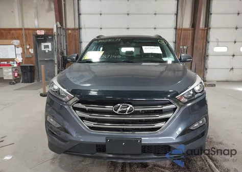 2017 Hyundai Tucson Limited from USA, damaged, VIN KM8J3CA28HU360100